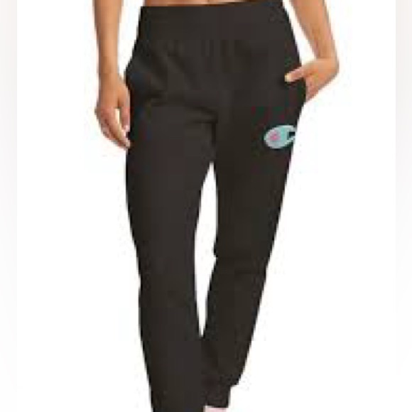 REVERSE WEAVE CHENILLE CHAMPION LOGO JOGGERS - Picture 2 of 10